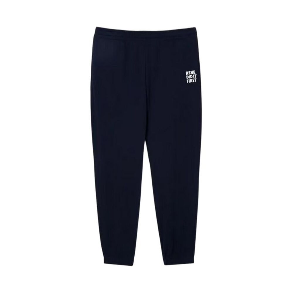Lacoste Unisex Adult Rene Did It First Tracksuit Bottoms / Navy Blue